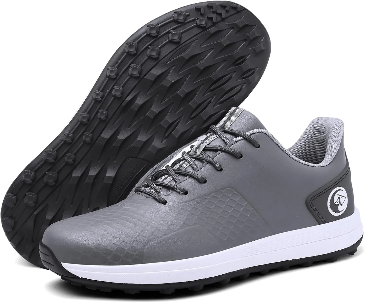 Spikeless Golf Shoes Men Waterproof Golf Shoes Comfortable Breathable Golf Footwear Mens Golf Sneakers Golf Walking Shoes
