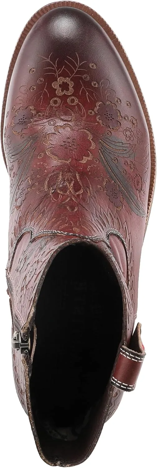 Spring Step L'Artiste Galop Boot for Womens - Ankle Boots with Inside Zipper Closure - Comfortable Western Ladies Boots for Outdoor