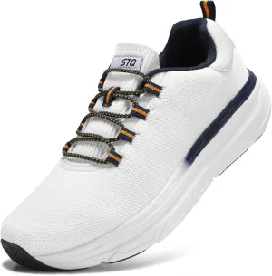 STQ Slip on Sneakers Women Orthopedic Walking Shoes for Plantar Fasciitis Relief