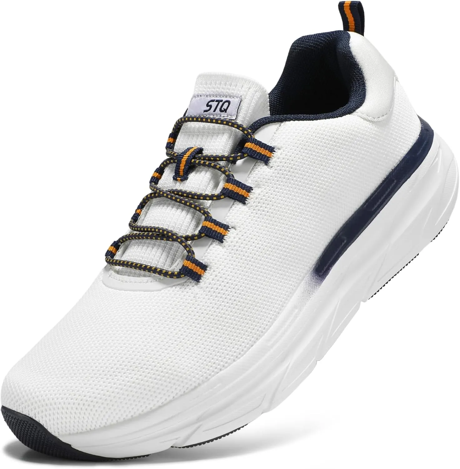 STQ Slip on Sneakers Women Orthopedic Walking Shoes for Plantar Fasciitis Relief