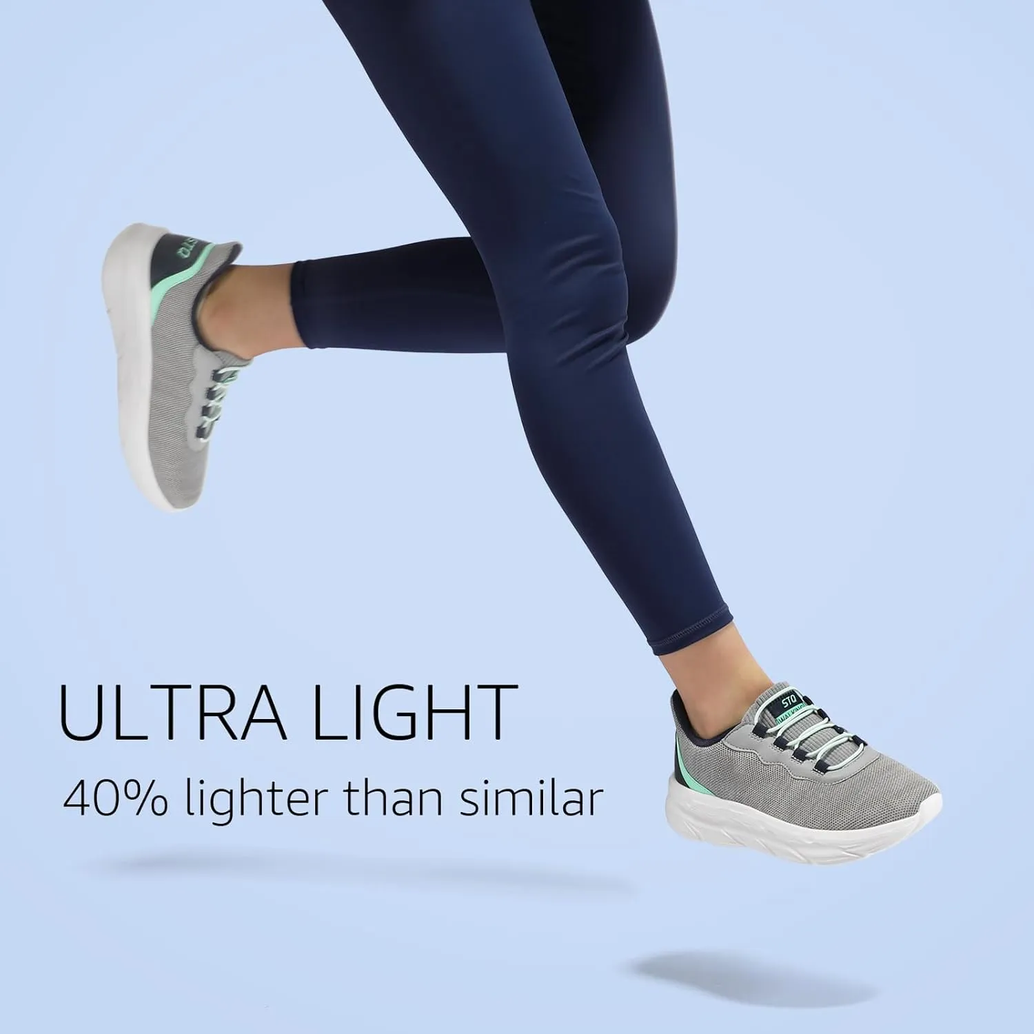 STQ Women's Slip On Walking Shoes Active Cushion Comfortable Tennis Breathable Non Slip Athletic Gym Workout Cross Training Sneakers