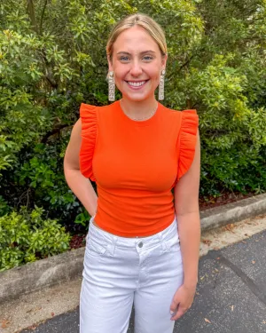 Summer Clementine Top