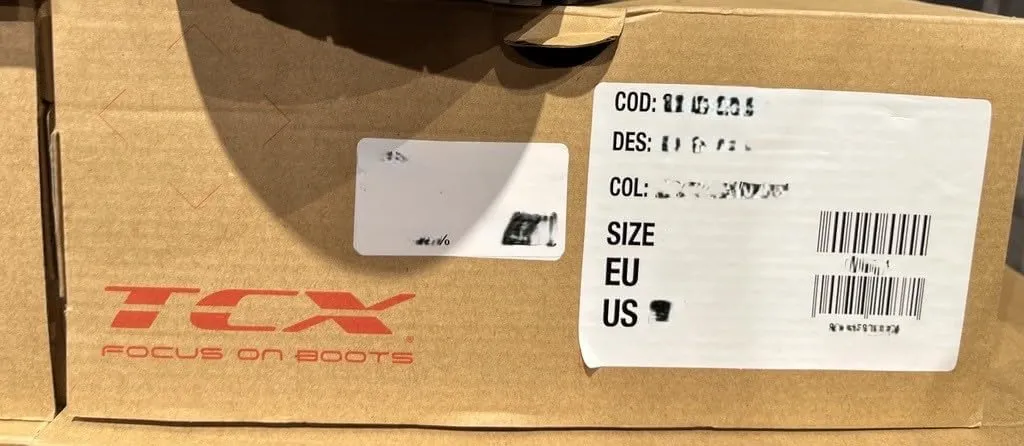 Tcx Dartwood WP Boots 9 Black