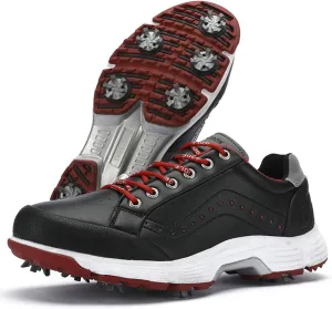 THESTRON 2021 Men Golf Shoes Professional Spikes Golf Sport Sneakers Waterproof Mens Trainers Golfing