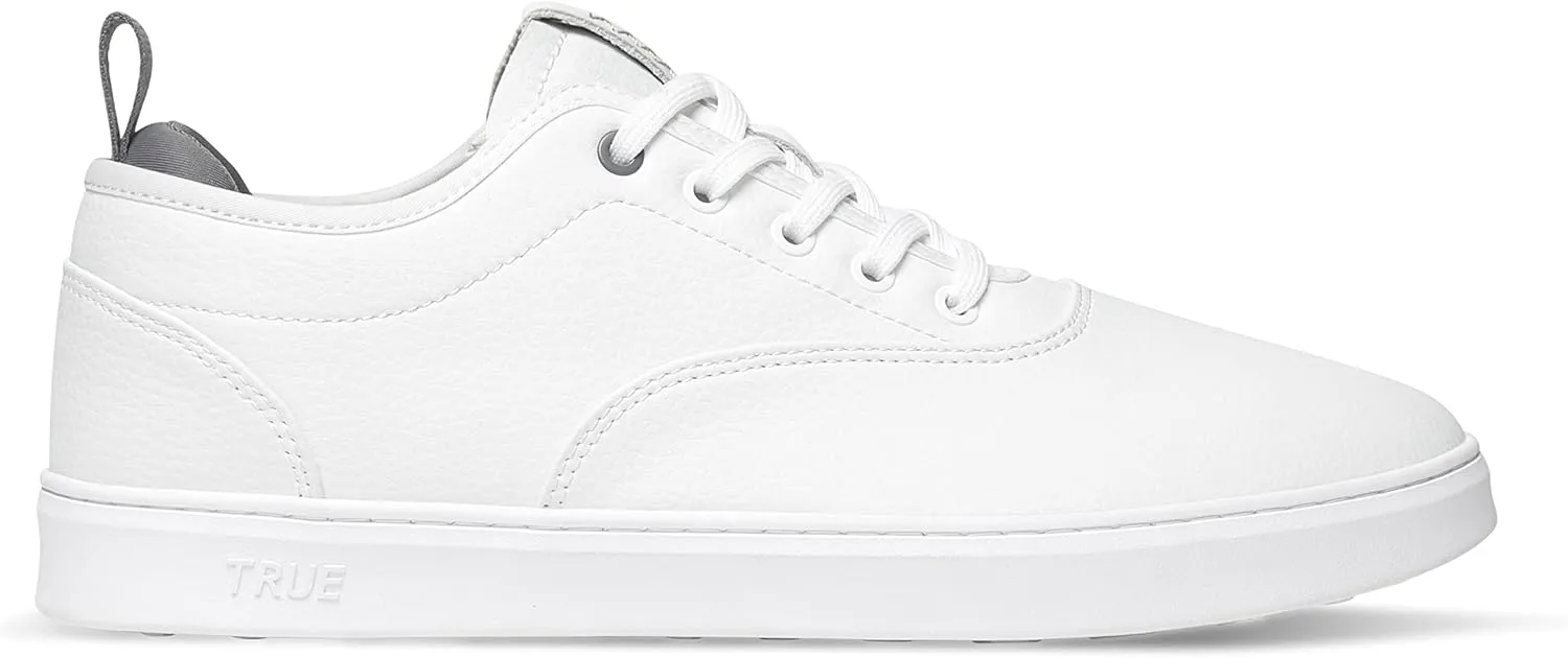 TRUE Linkswear FS-01 Men's Sneakers - Weather Resistant, Eco-Genuine Leather, Classic Style for All-Day Wear