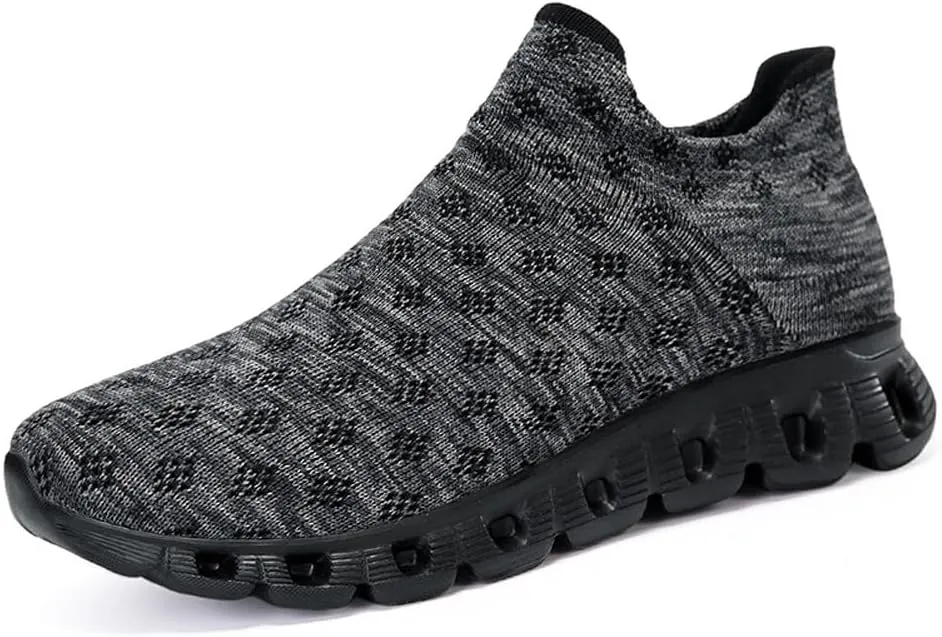 Unisex Lightweight Silp On Soft Mesh Sock Sneakers Breathable Fitness Gym Walking Shoes