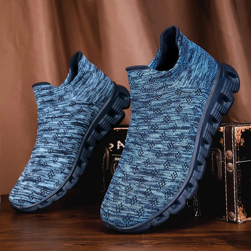 Unisex Lightweight Silp On Soft Mesh Sock Sneakers Breathable Fitness Gym Walking Shoes