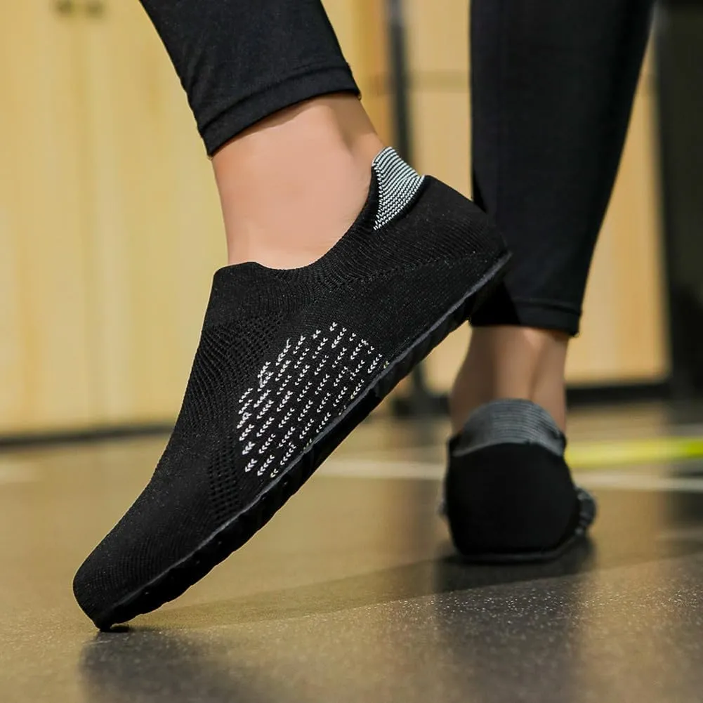 Unisex Lightweight Soft Mesh Indoor Sock Sneakers Breathable Fitness Gym Walking Yoga Shoes