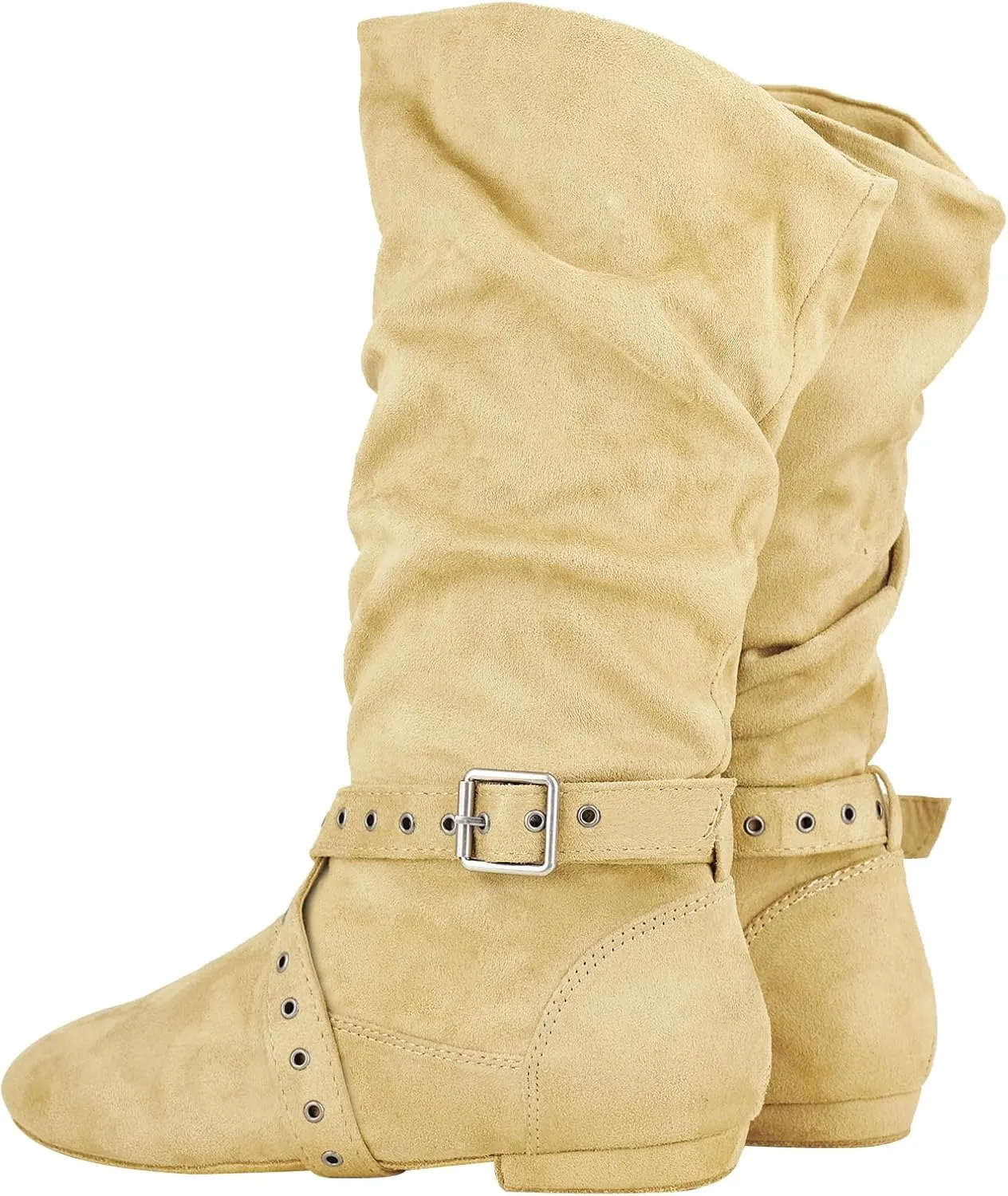 Urban Step Dance Line Shoes Suede Sole Boot Step Women Latin Dance Boots Salsa Shoe Long Warm Up Line Shoes West Coast Swing Dance Boots