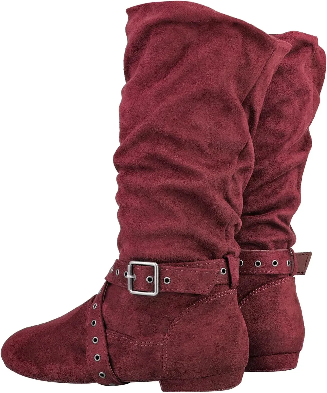 Urban Step Dance Line Shoes Suede Sole Boot Step Women Latin Dance Boots Salsa Shoe Long Warm Up Line Shoes West Coast Swing Dance Boots