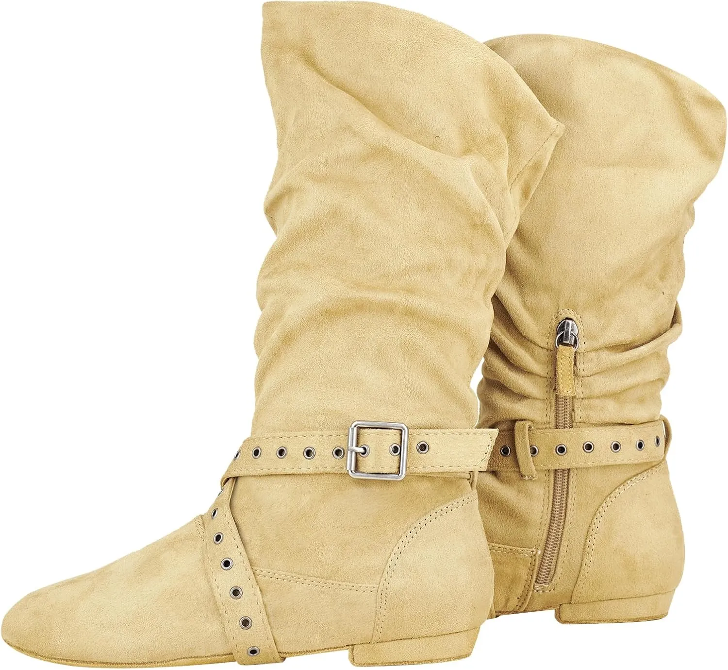 Urban Step Dance Line Shoes Suede Sole Boot Step Women Latin Dance Boots Salsa Shoe Long Warm Up Line Shoes West Coast Swing Dance Boots