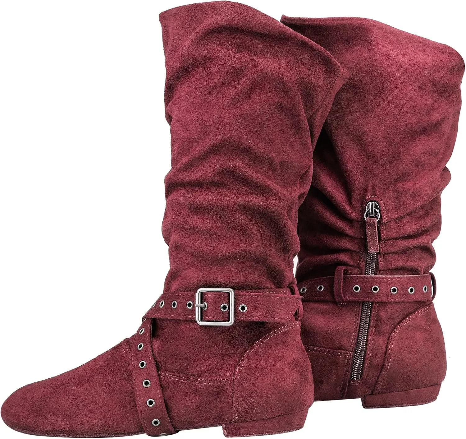 Urban Step Dance Line Shoes Suede Sole Boot Step Women Latin Dance Boots Salsa Shoe Long Warm Up Line Shoes West Coast Swing Dance Boots