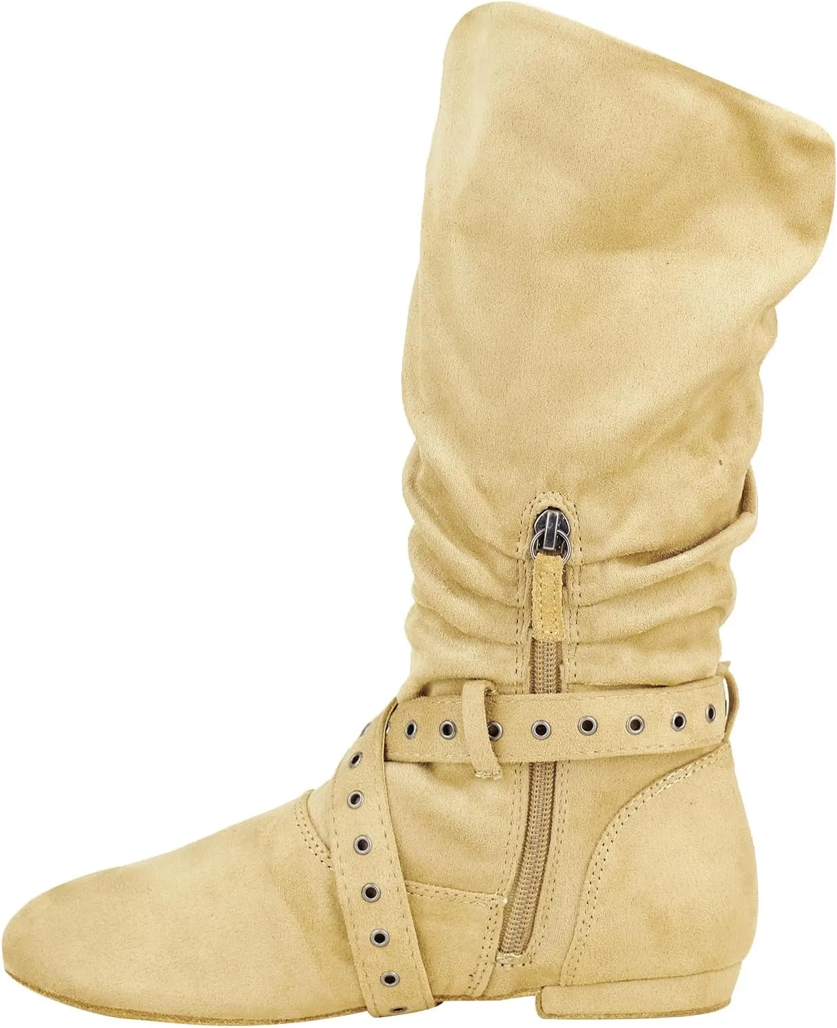 Urban Step Dance Line Shoes Suede Sole Boot Step Women Latin Dance Boots Salsa Shoe Long Warm Up Line Shoes West Coast Swing Dance Boots