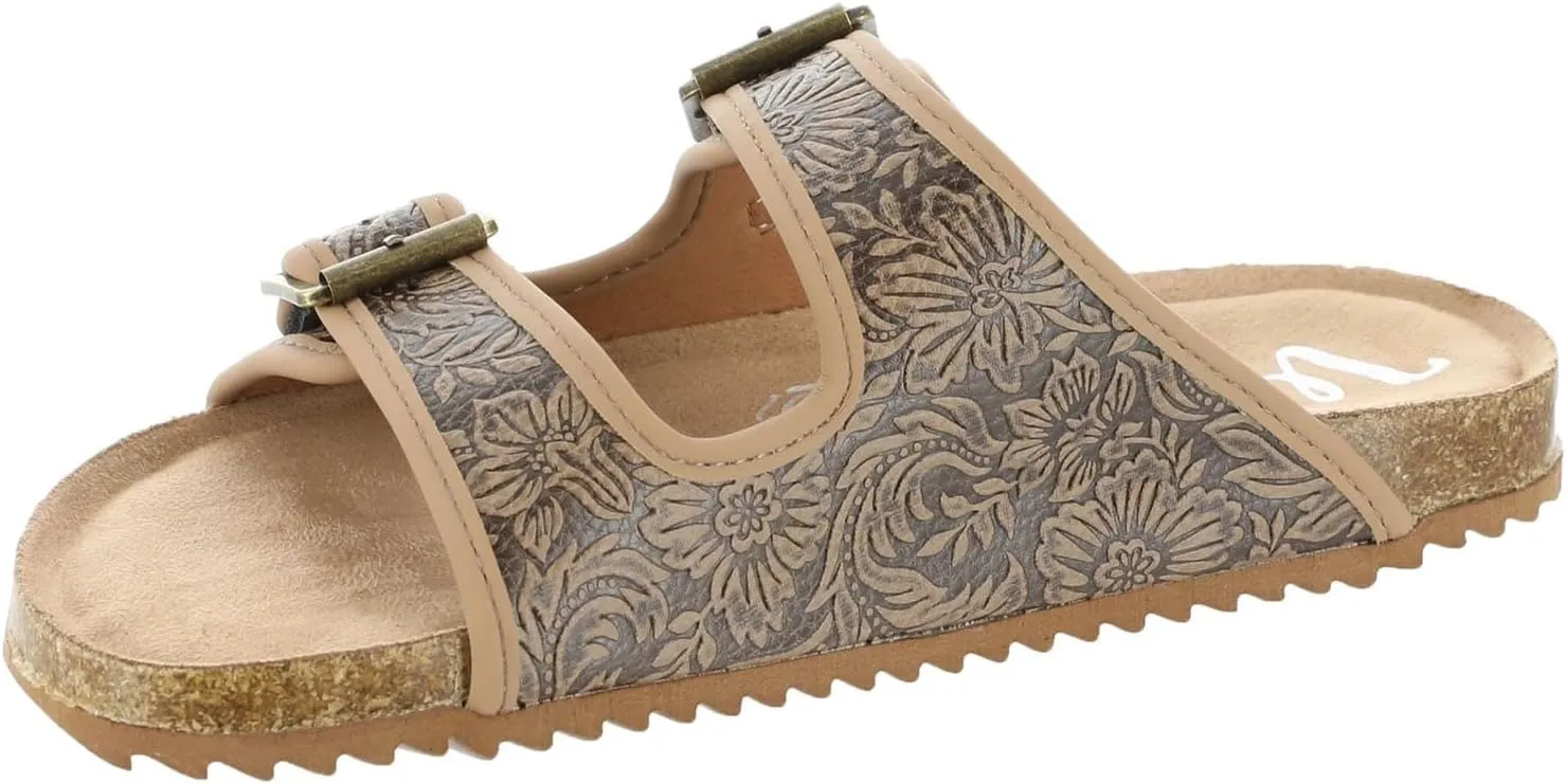 Very G Womens Berry 4 Fashion Slide Sandal