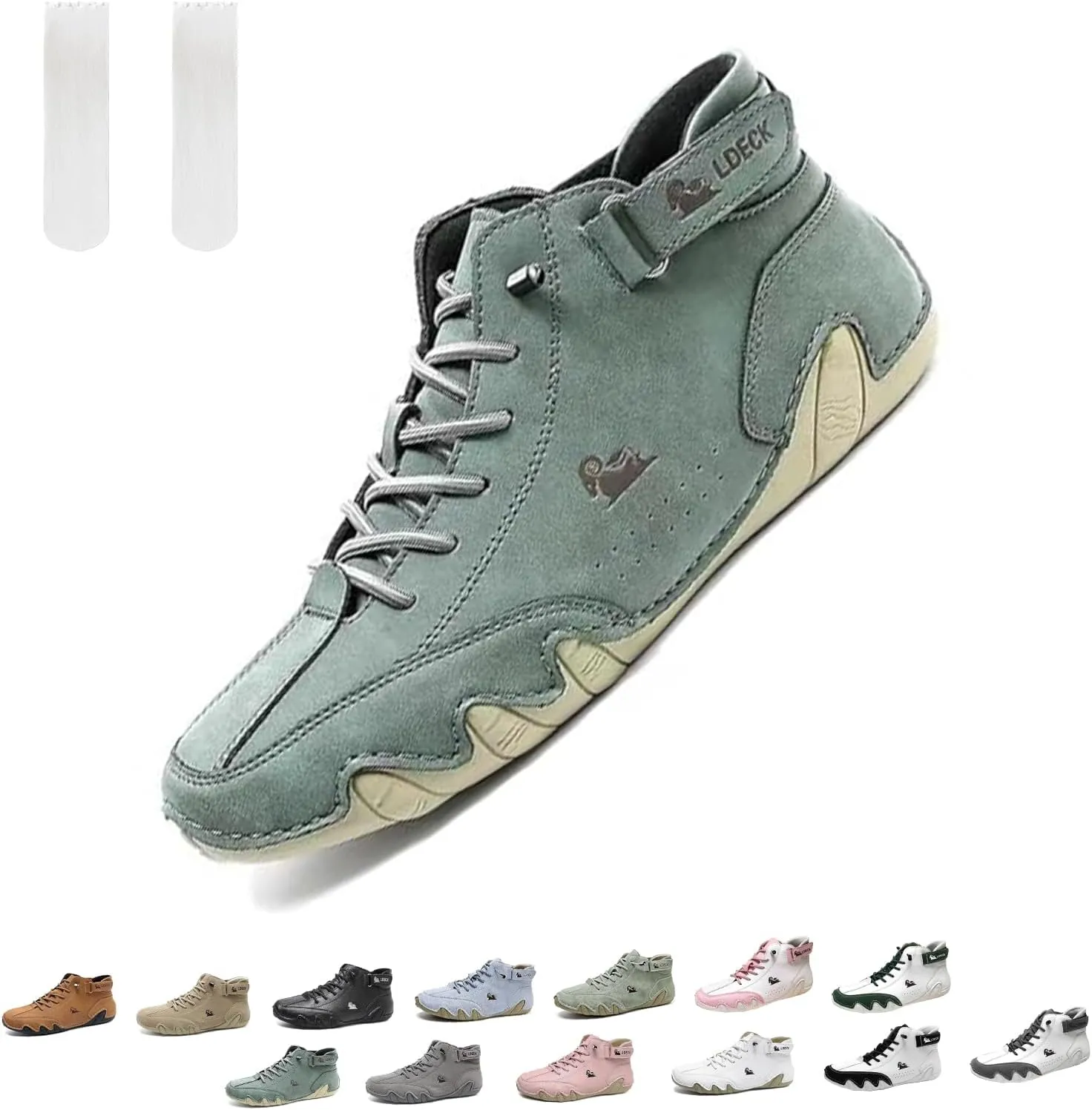 Vogany Shoes Orthopedic Sneakers Women,Vogldeck - Waterproof and Breathable Orthopedic Shoes, for Unisex Hiking Camping & Driving All Season High Top Boots Arch Support