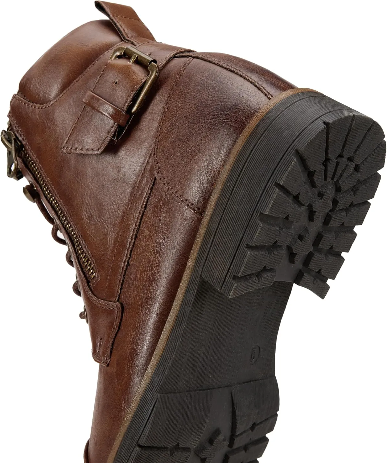 Vostey Men's Boots Boots for Men Casual Boots Motorcycle Combat Ankle Dress Boots Mens