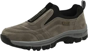 Walking Shoes For Men Slip-On Loafer Trekking Shoes Work Sneakers Waterproof Sneakers Hiking Sneakers Work Shoes