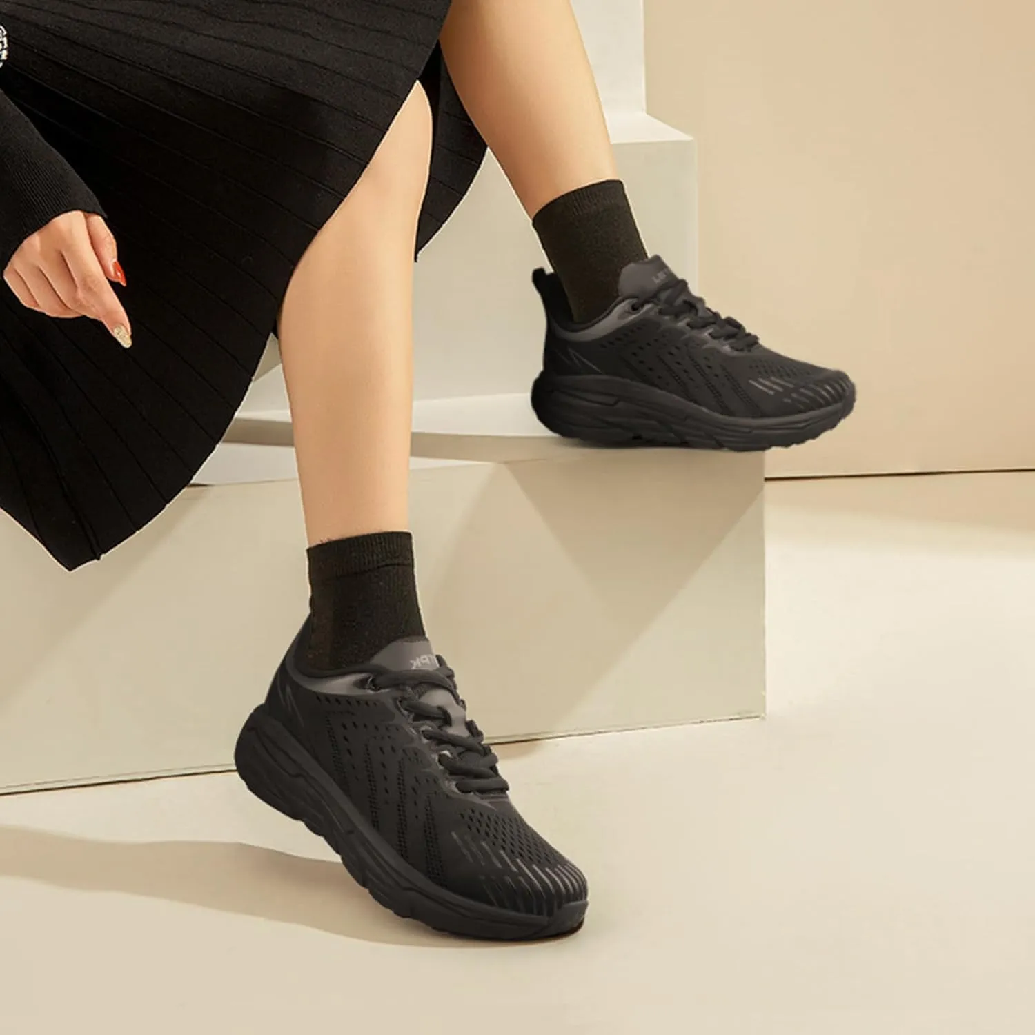 Walking Shoes for Women- Lightweight, Slip On, Breathable Sneakers for Running, Walking, Jogging, Gym
