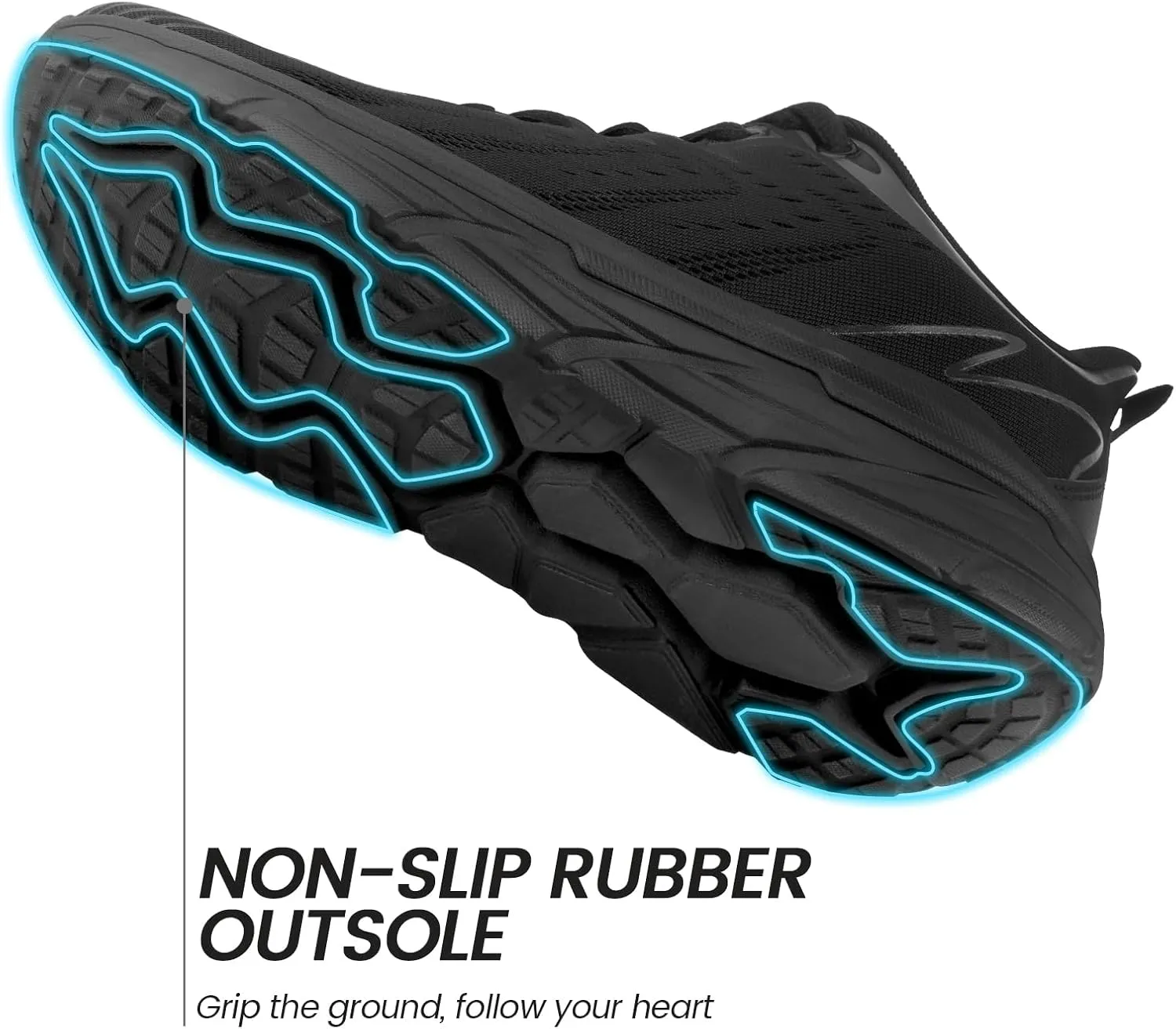 Walking Shoes for Women- Lightweight, Slip On, Breathable Sneakers for Running, Walking, Jogging, Gym