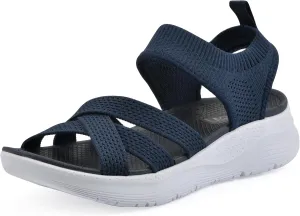 WHITE MOUNTAIN Fom Recovery Women's Charry Strappy Slip-On Sandal