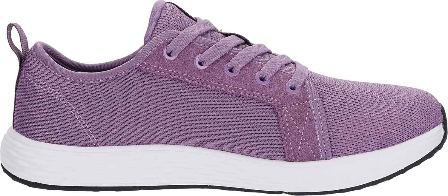 WHITIN Women's Wide Toe Box Shoes with Soft Smooth Inner | Wide Width Fashion Diabetic Sneakers | Zero Drop Sole