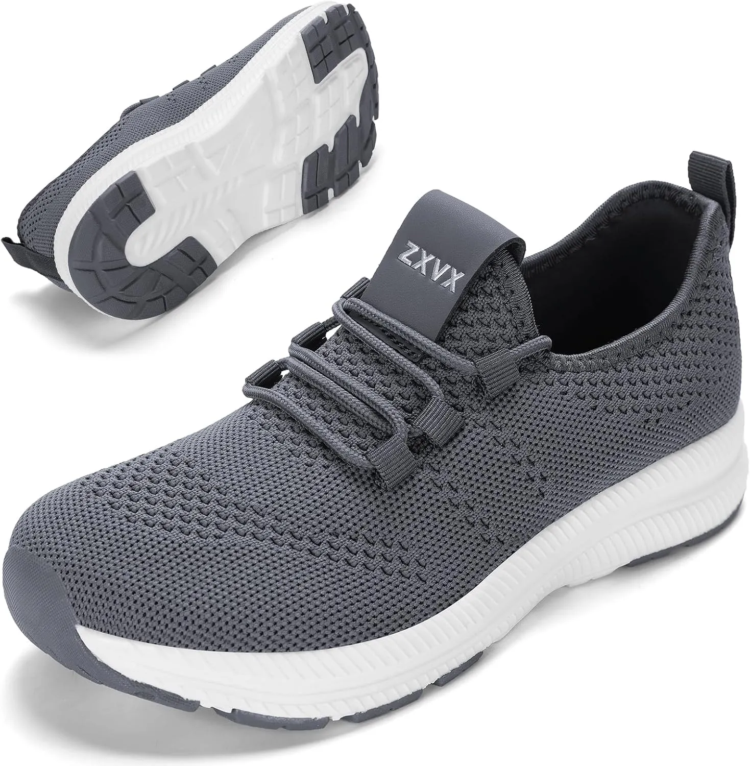 Wide Toe Box Shoes Women Non-Slip Wide Width Sneakers Ultra Light Extra Wide Road Running Shoes for Women Breathable Tennis Walking Gym Workout Trainer 6-12