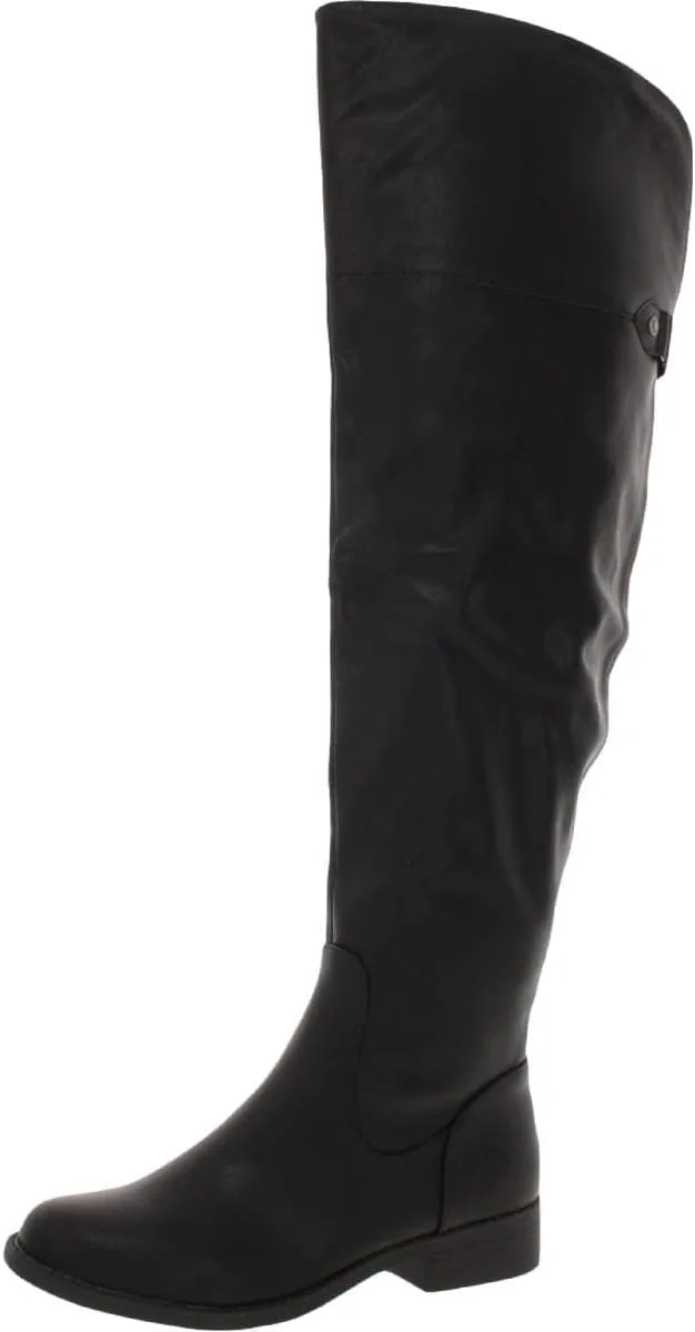 Womens Allicce Wide Calf Knee-High Boots