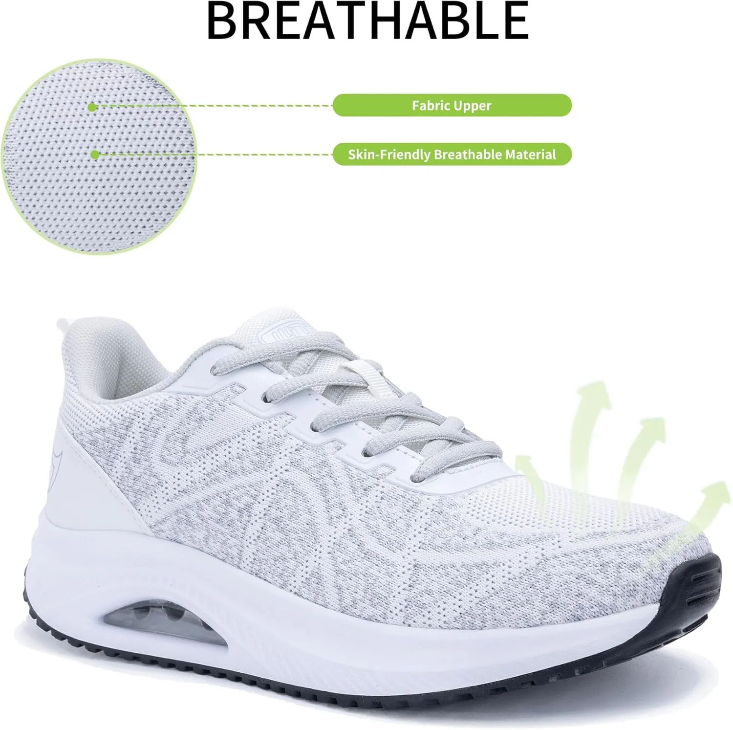 Women's Arch Support Walking Shoes Orthotic Tennis Comfortable Fashion Sneakers for Plantar Fasciitis Pain Relief All Day Standing US 6-11