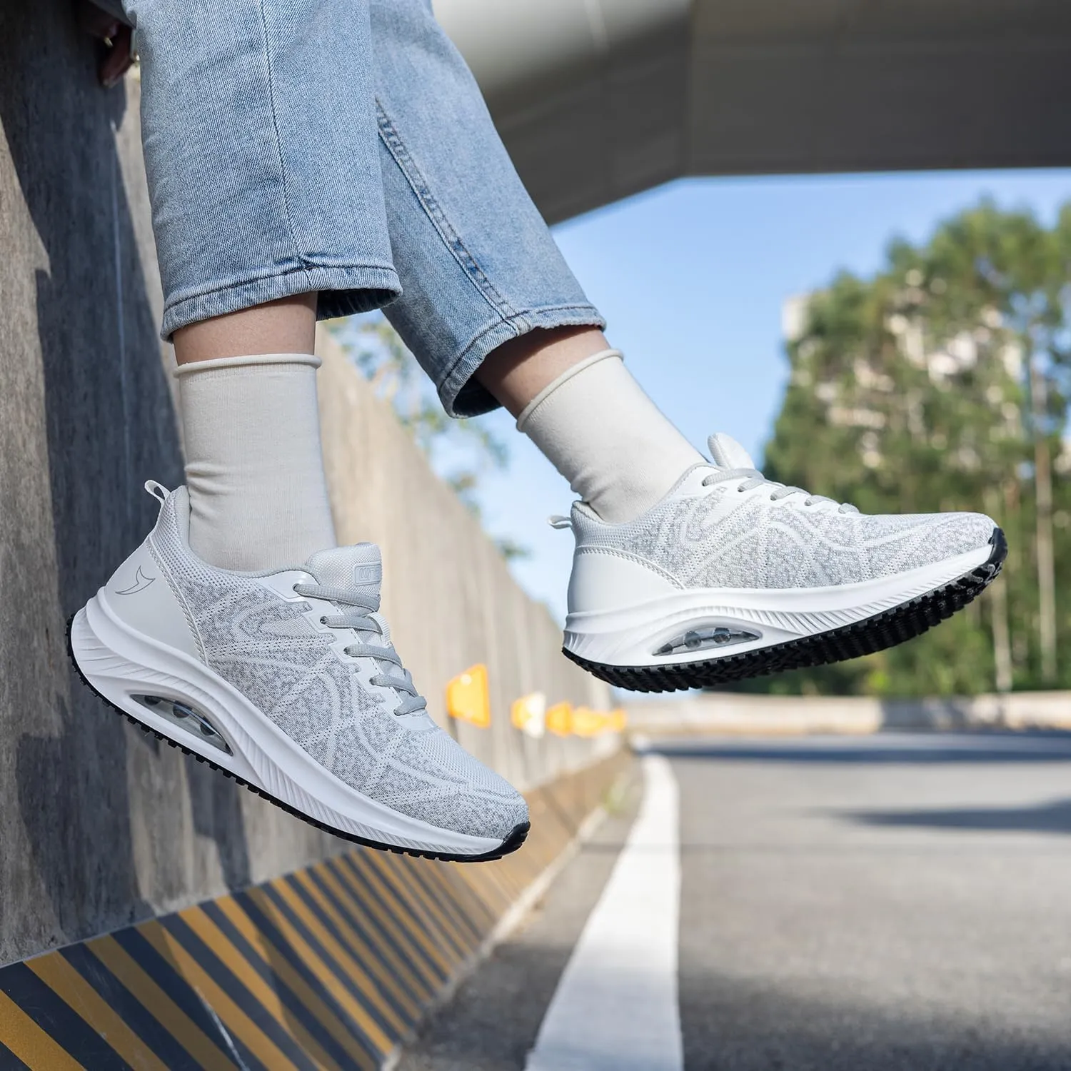 Women's Arch Support Walking Shoes Orthotic Tennis Comfortable Fashion Sneakers for Plantar Fasciitis Pain Relief All Day Standing US 6-11