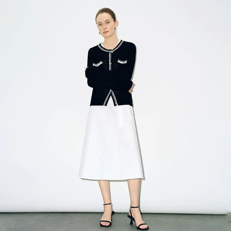 Womens Cardigan Sweaters 2025 Spring Long Sleeve Button Down Open Front Knitted Jackets
