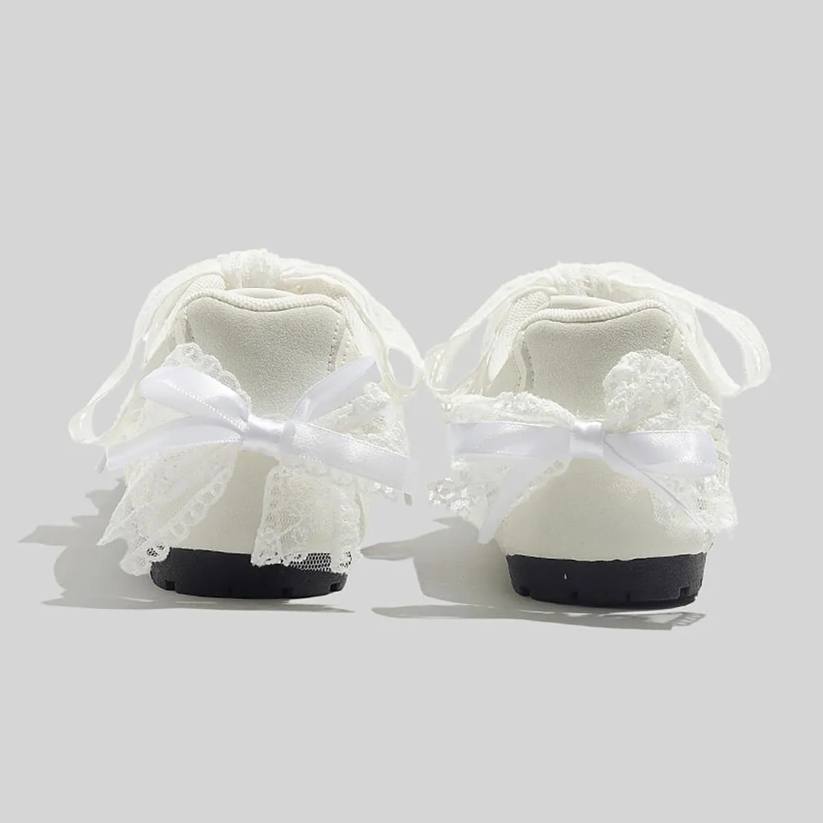 Women's Dexun Shoes Fashion Y2K Bow Decoration Cute Lightweight Shoes Casual Breathable Lace Sneakers