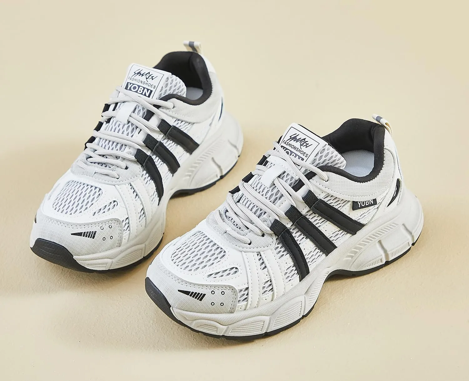 Women's Fashion Platform Sneakers Y2K Comfort Lightweight Breathable Walking Shoes Casual Sport Work Workout