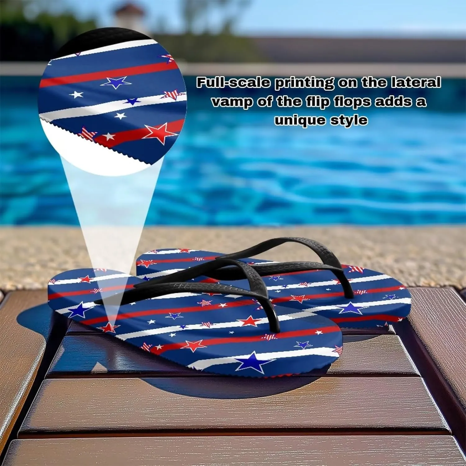 Women's Flip Flops Casual Thong Sandals Slip-On Slides, Shower Shoes with Cushioned Footbed for Walking, Daily Wear