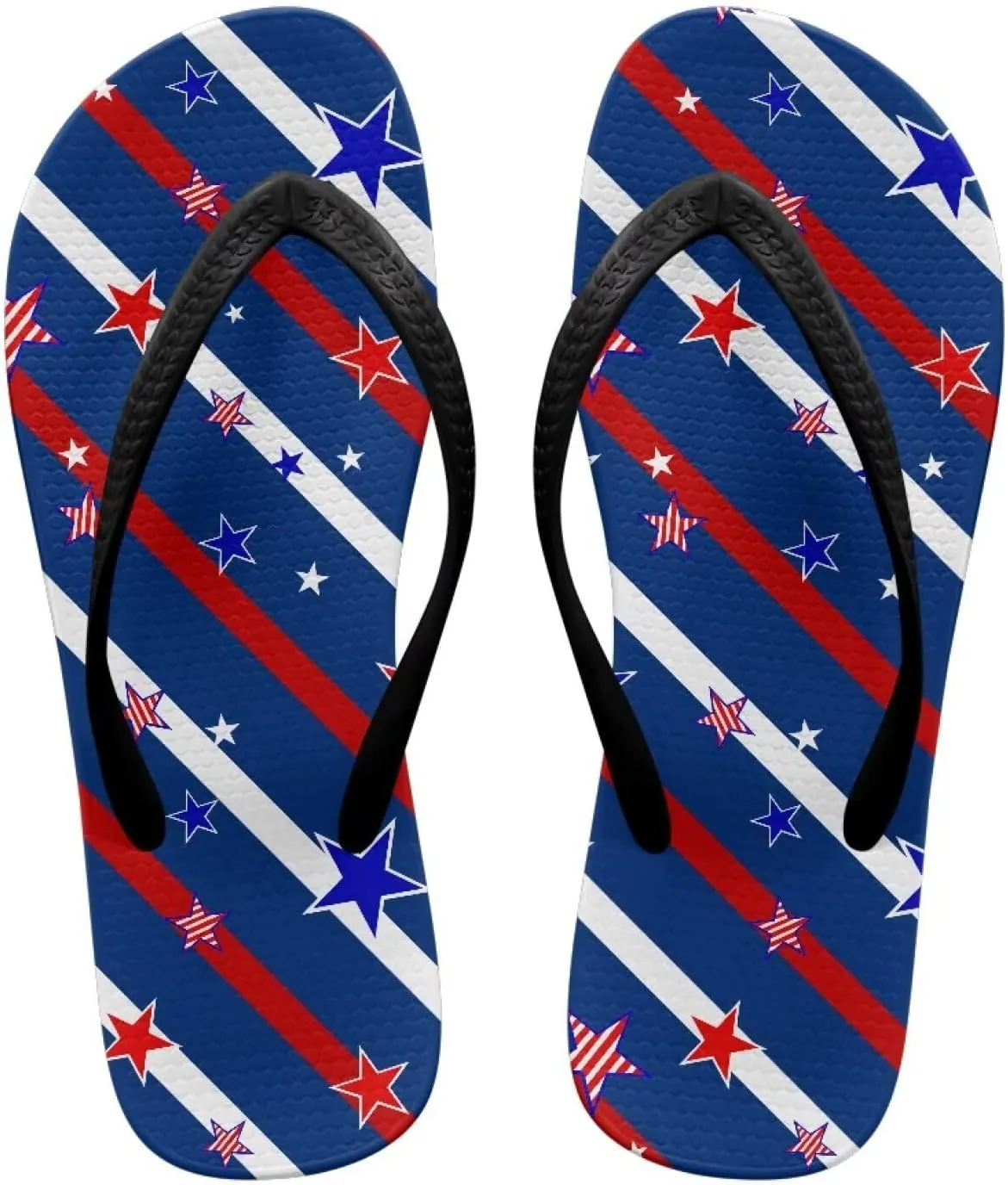 Women's Flip Flops Casual Thong Sandals Slip-On Slides, Shower Shoes with Cushioned Footbed for Walking, Daily Wear