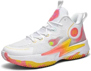 Womens Mens Basketball Shoes Breathable Non Slip Running Athletic Cushion Sports Shoes Fashion Outdoor Sneakers