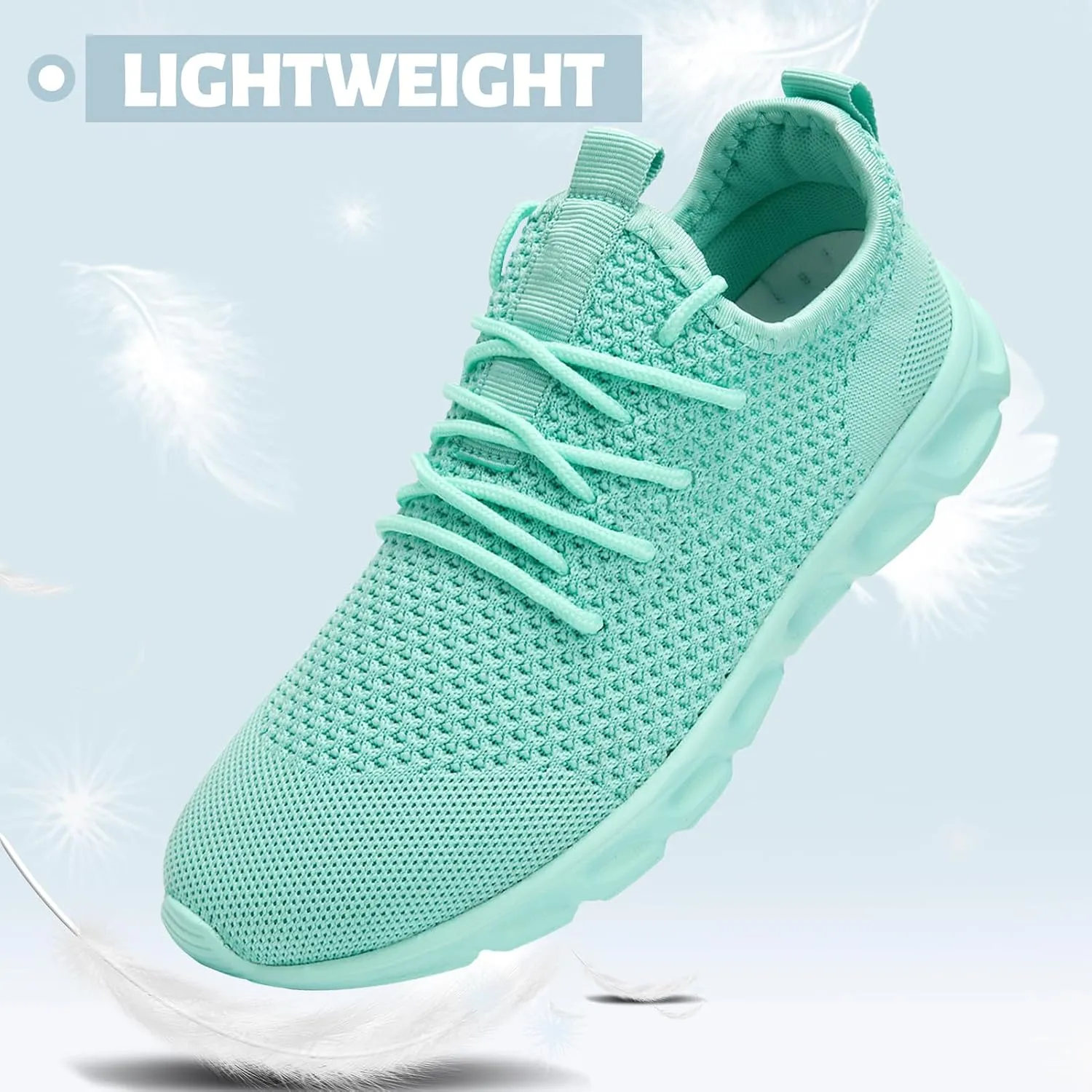 Womens Mens Running Shoes Tennis Sneakers Lightweight Gym Slip on Unisex Shoes Athletic Workout Walking Shoes