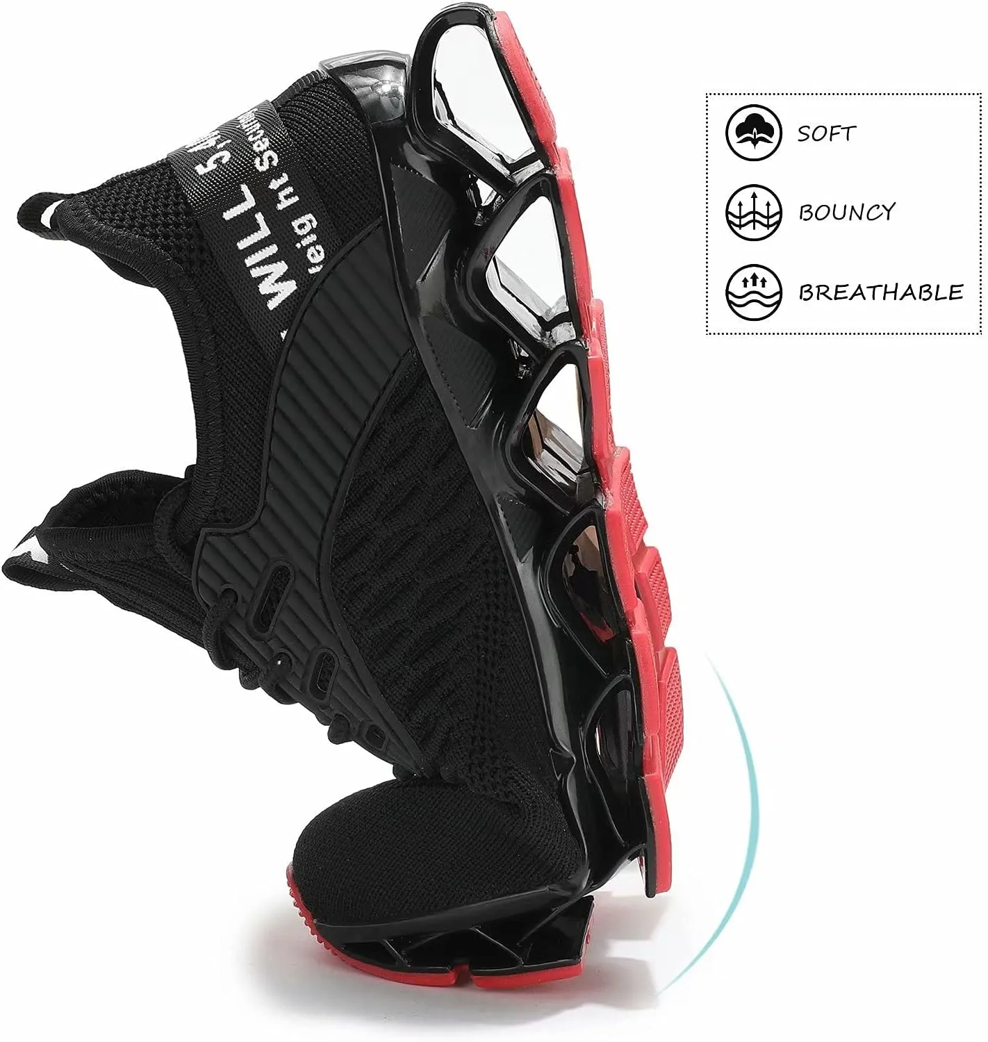 Womens Running Shoes Blade Tennis Walking Fashion Sneakers Breathable Non Slip Gym Sports Work Trainers