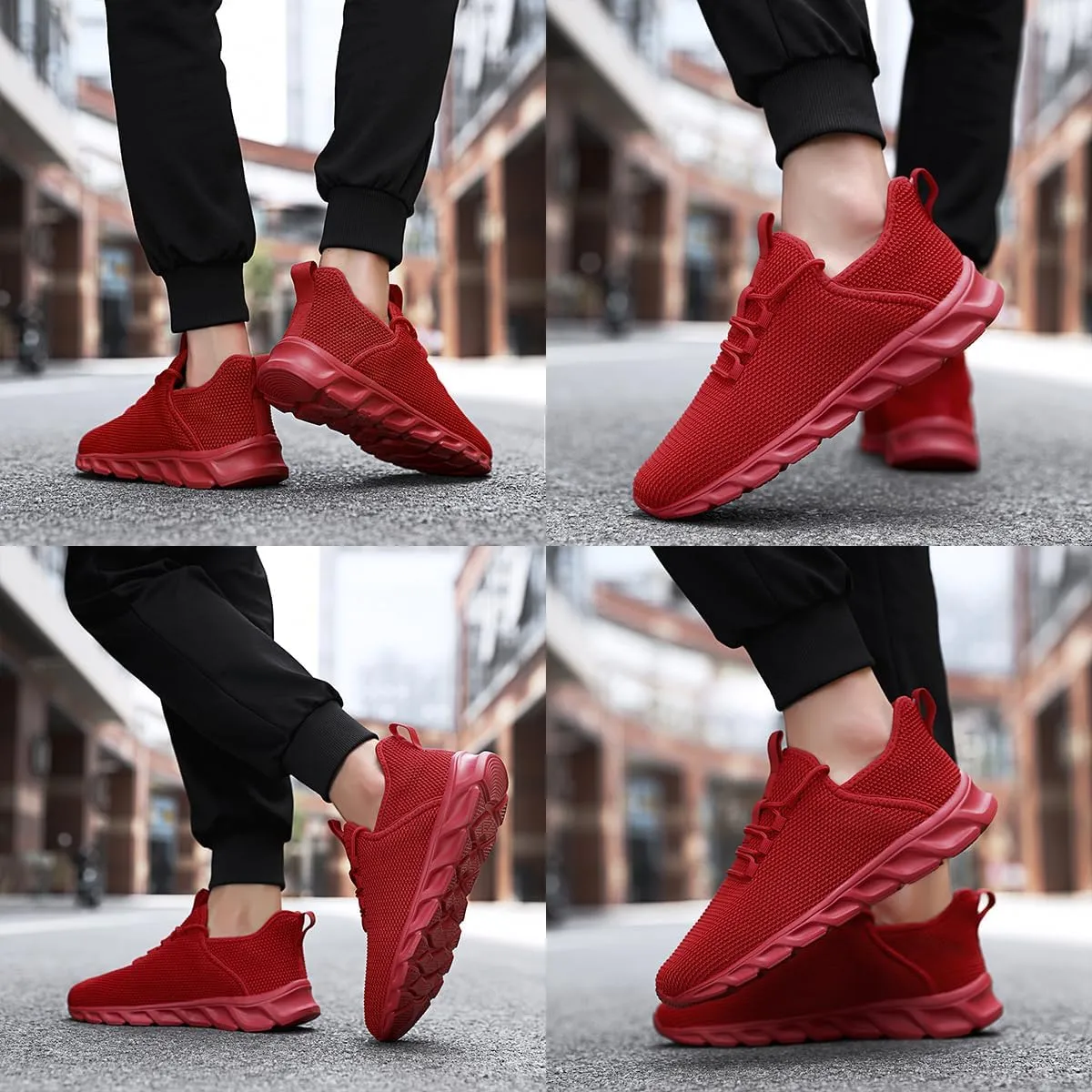 Womens Running Shoes Casual Slip on Breathable Lightweight Walking Tennis Sneakers Comfortable Fashion Athletic Sports Gym Trainers
