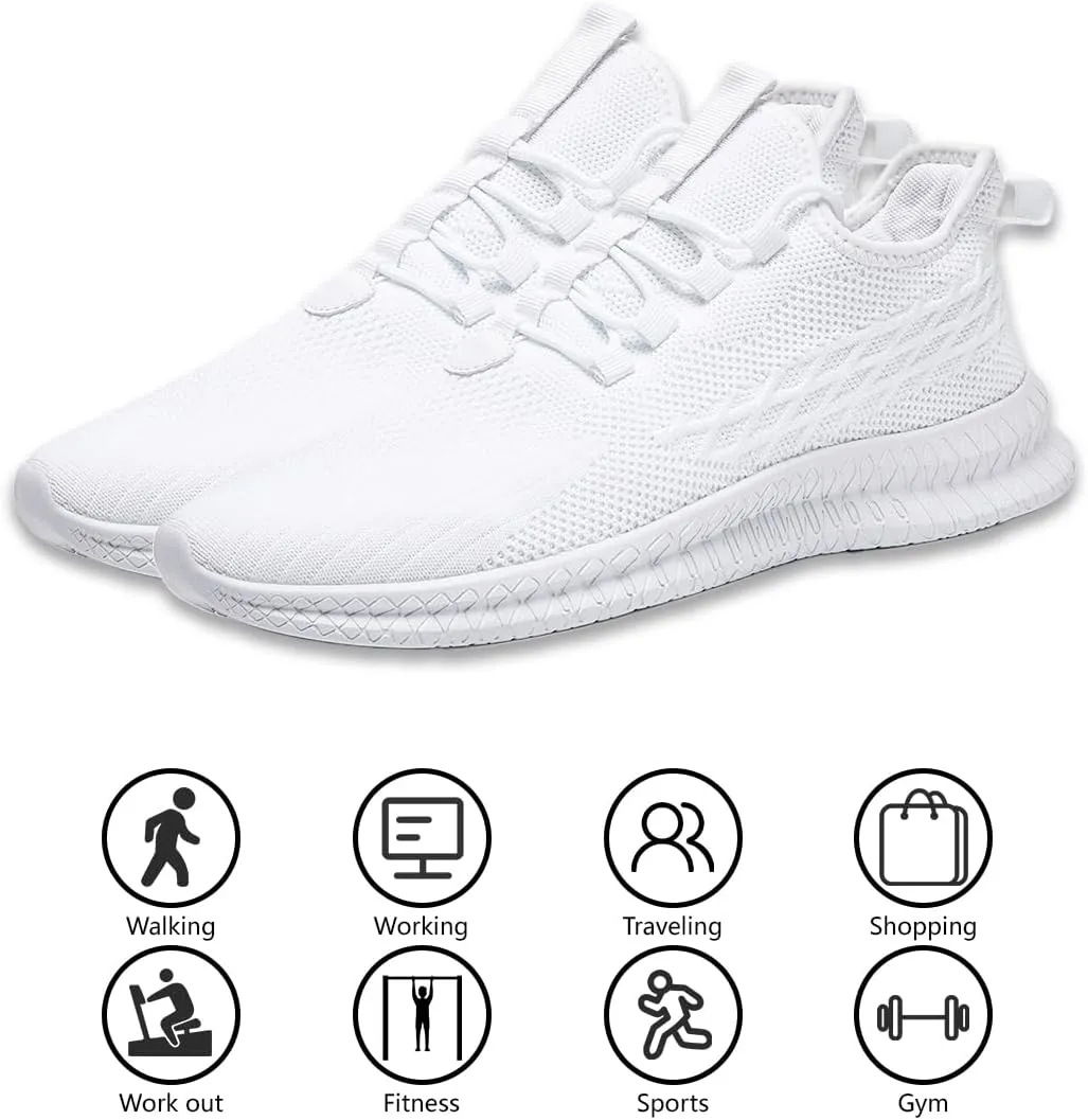 Womens Slip On Walking Shoes Ultra Light Breathable Running Comfortable Casual Fashion Sneakers Mesh Gym Workout Sports