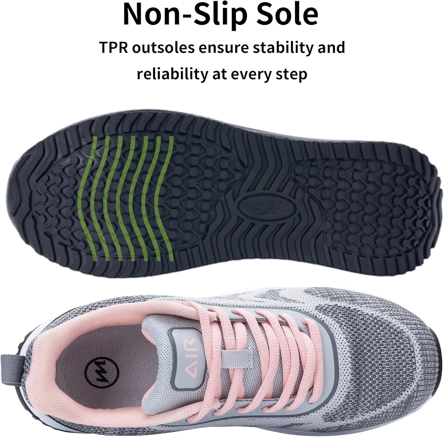 Womens Walking Shoes Arch Support Orthotic Fashion Sneakers Air Tennis Shoes for Plantar Fasciitis Pain Relief Pain Relief US 5.5-11