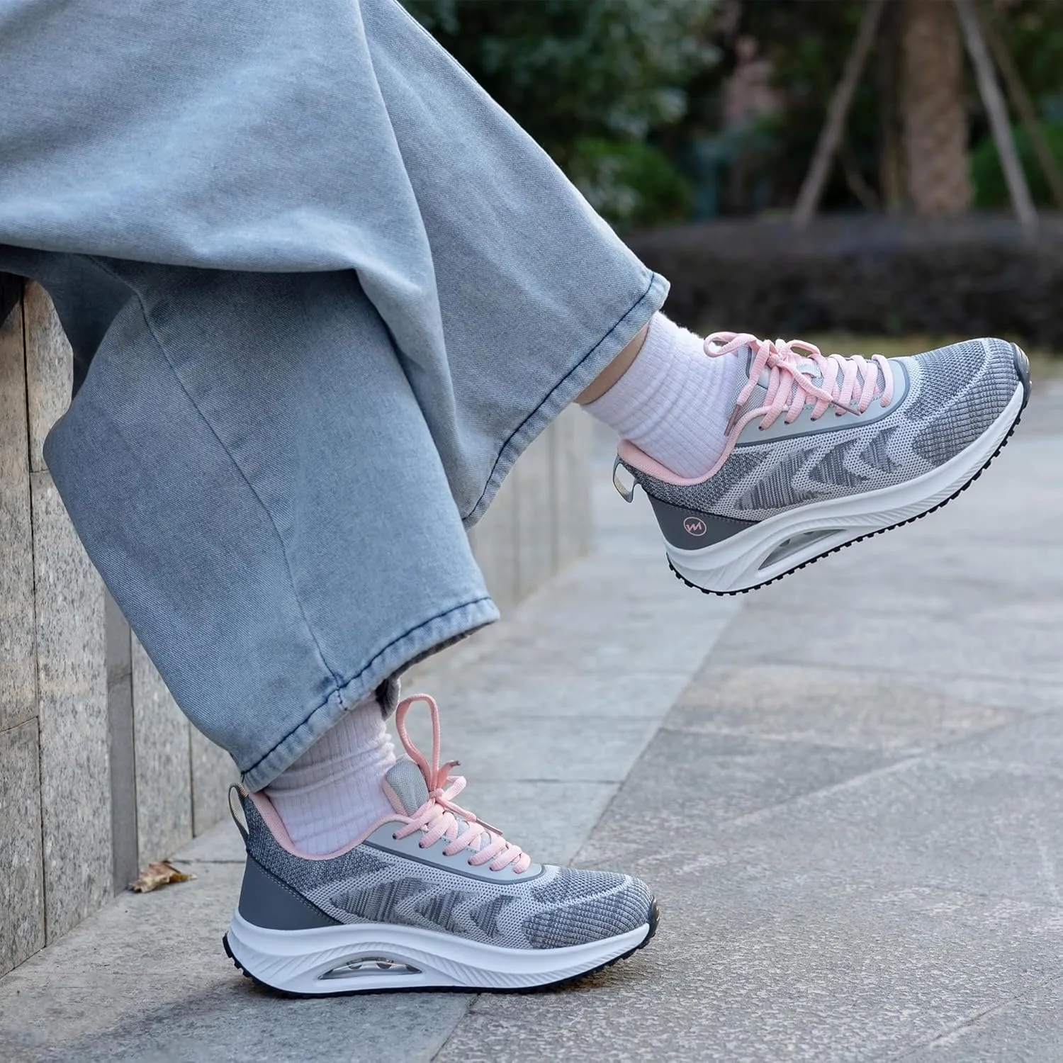Womens Walking Shoes Arch Support Orthotic Fashion Sneakers Air Tennis Shoes for Plantar Fasciitis Pain Relief Pain Relief US 5.5-11