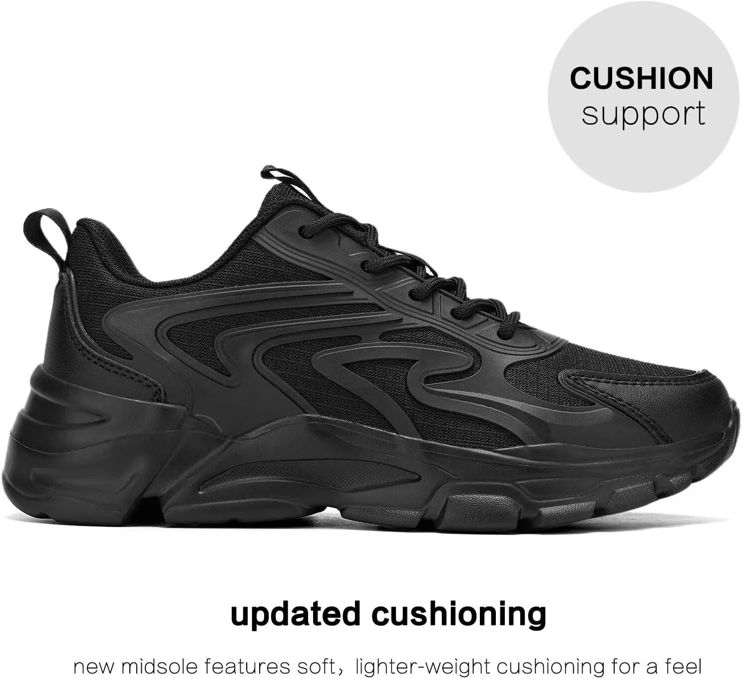 Womens Walking Shoes Casual Running Tennis Gym Sneakers Lightweight Breathable Mesh Workout Sports Soft Sole