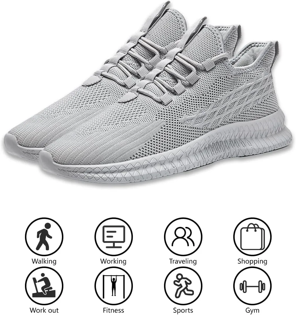 Womens Walking Shoes Lightweight Running Sneakers Comfortable Casual Breathable Mesh Work Gym Workout Sports