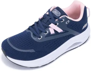 Women's Wide Toe Box Arch Support Walking Shoes Plantar Fasciitis Orthotic Air Tennis Sneakers