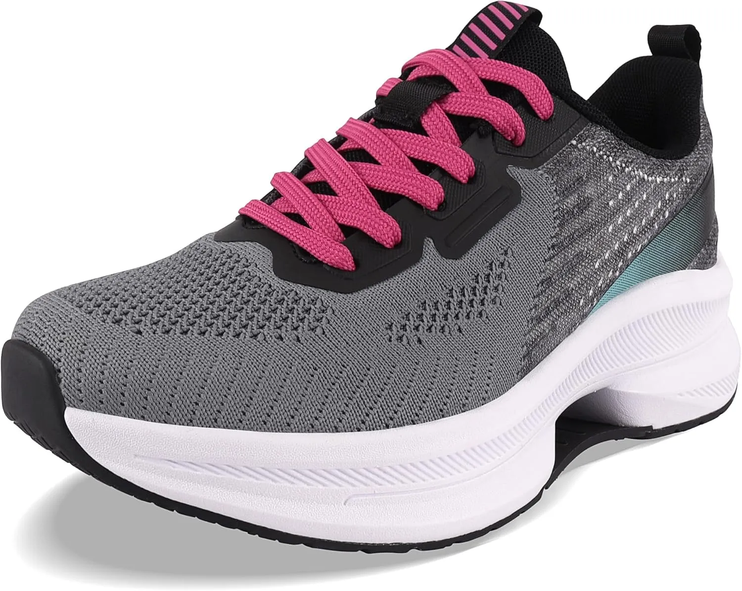 WONESION Women's Non Slip Walking Running Shoes Lightweight Athletic Tennis Sport Fashion Sneakers for Gym Work Nursing