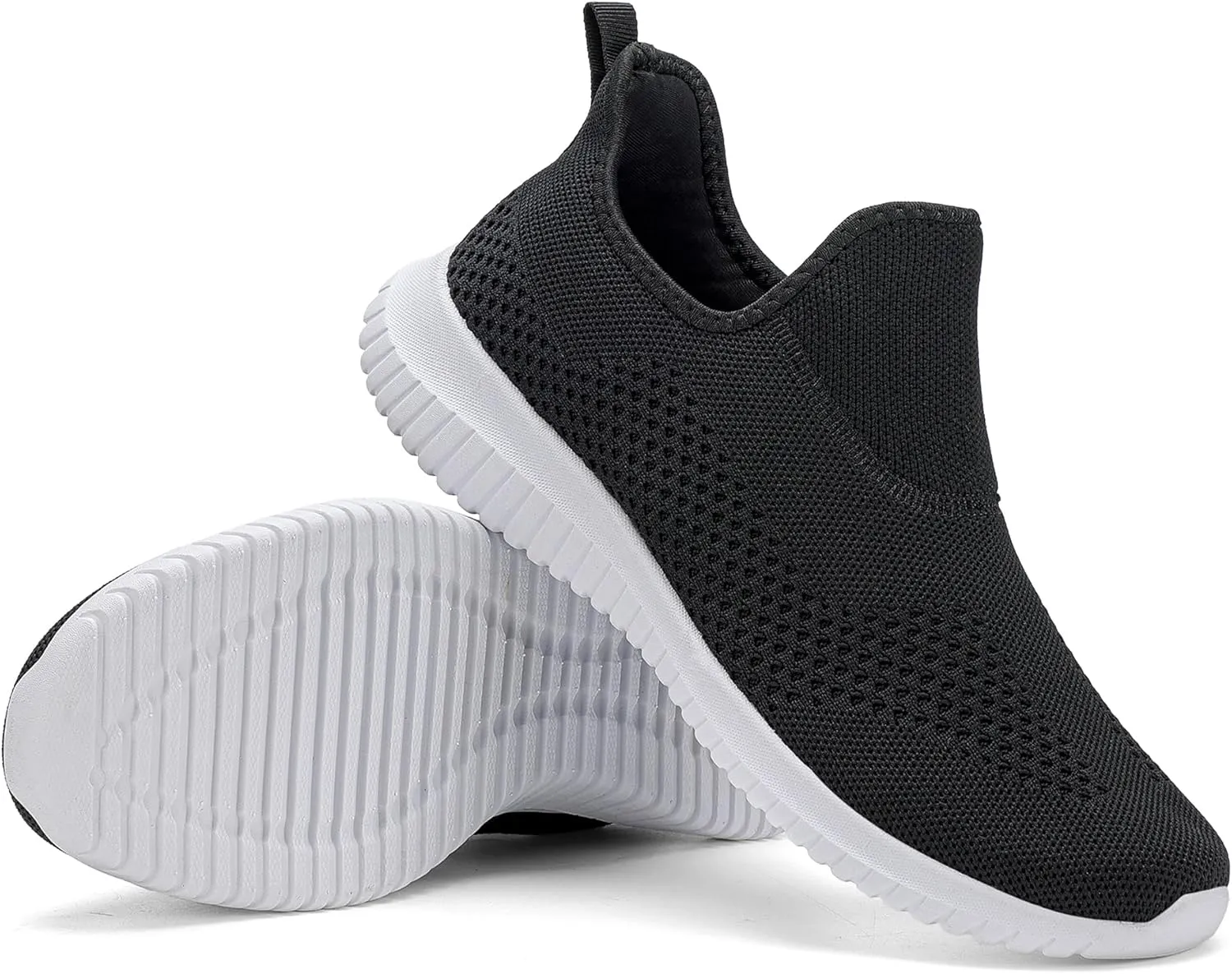 WXQ Men's Minimalist Walking Shoes Comfort Ultra Lightweight Breathable Running Tennis Athletic Gym Workout Non Slip Athletic Fashion Sneakers