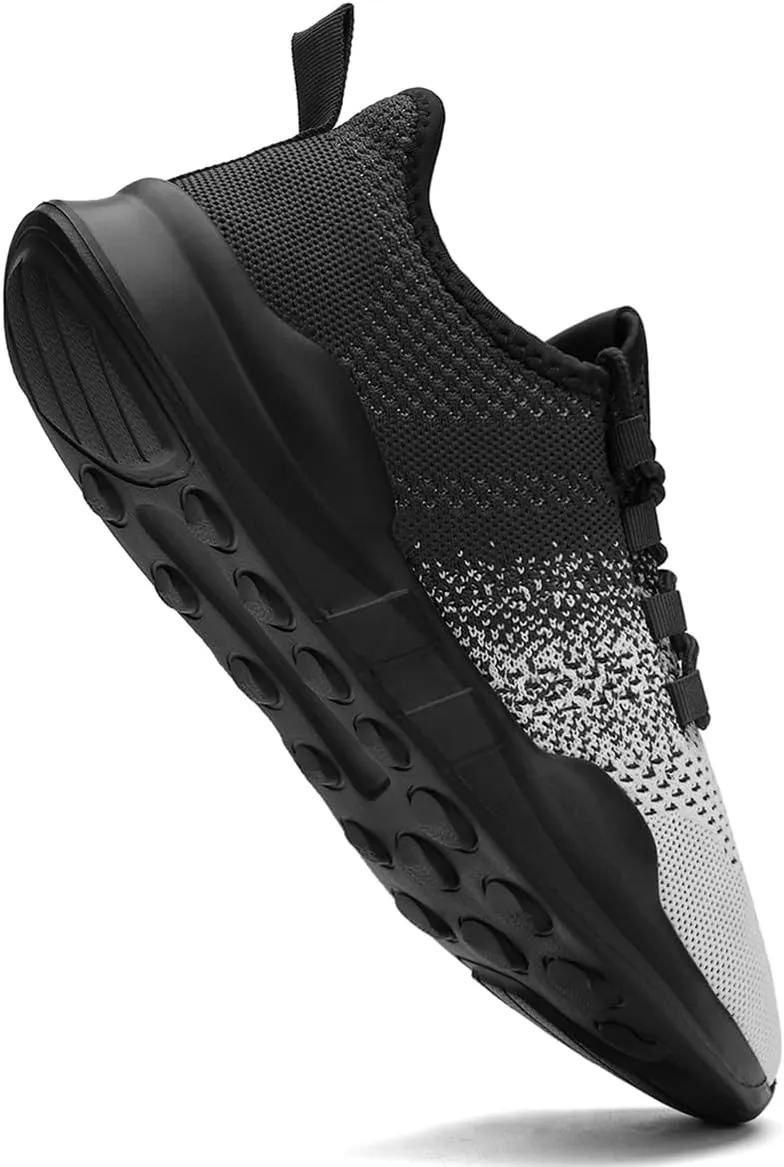 WYGRQBN Mens Tennis Gym Shoes Running Lightweight Breathable Shoes Casual Sneakers