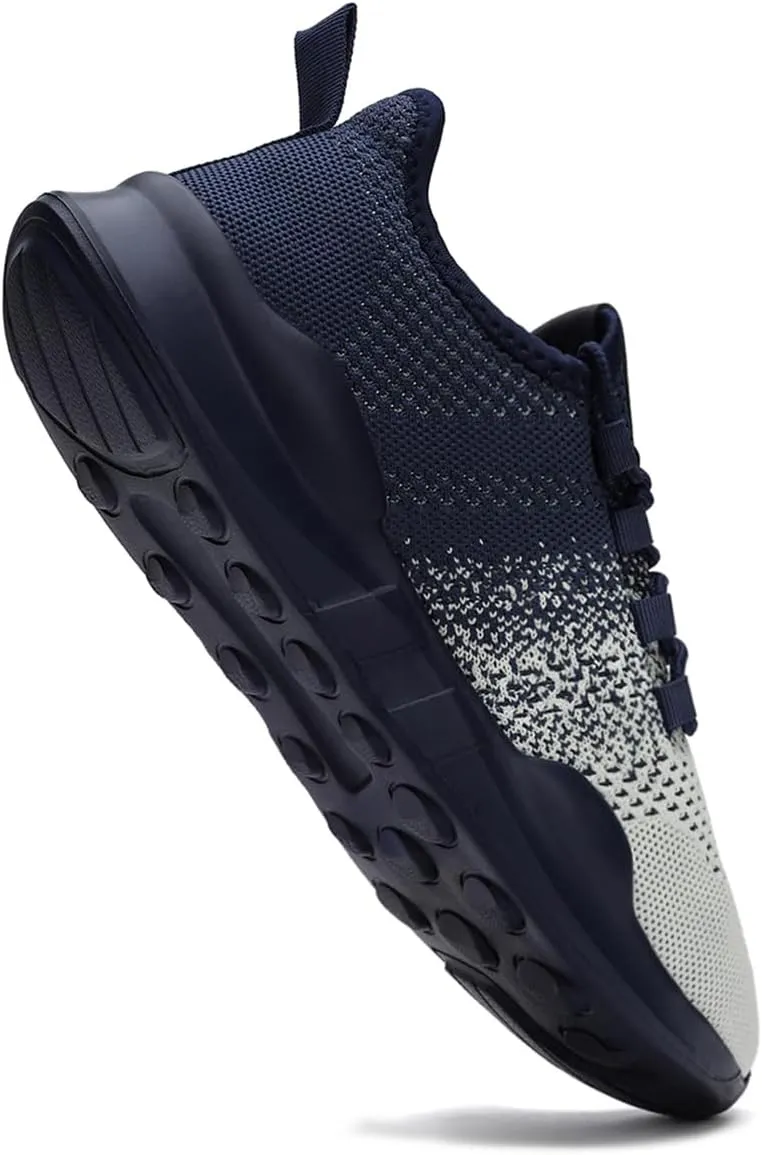 WYGRQBN Mens Tennis Gym Shoes Running Lightweight Breathable Shoes Casual Sneakers