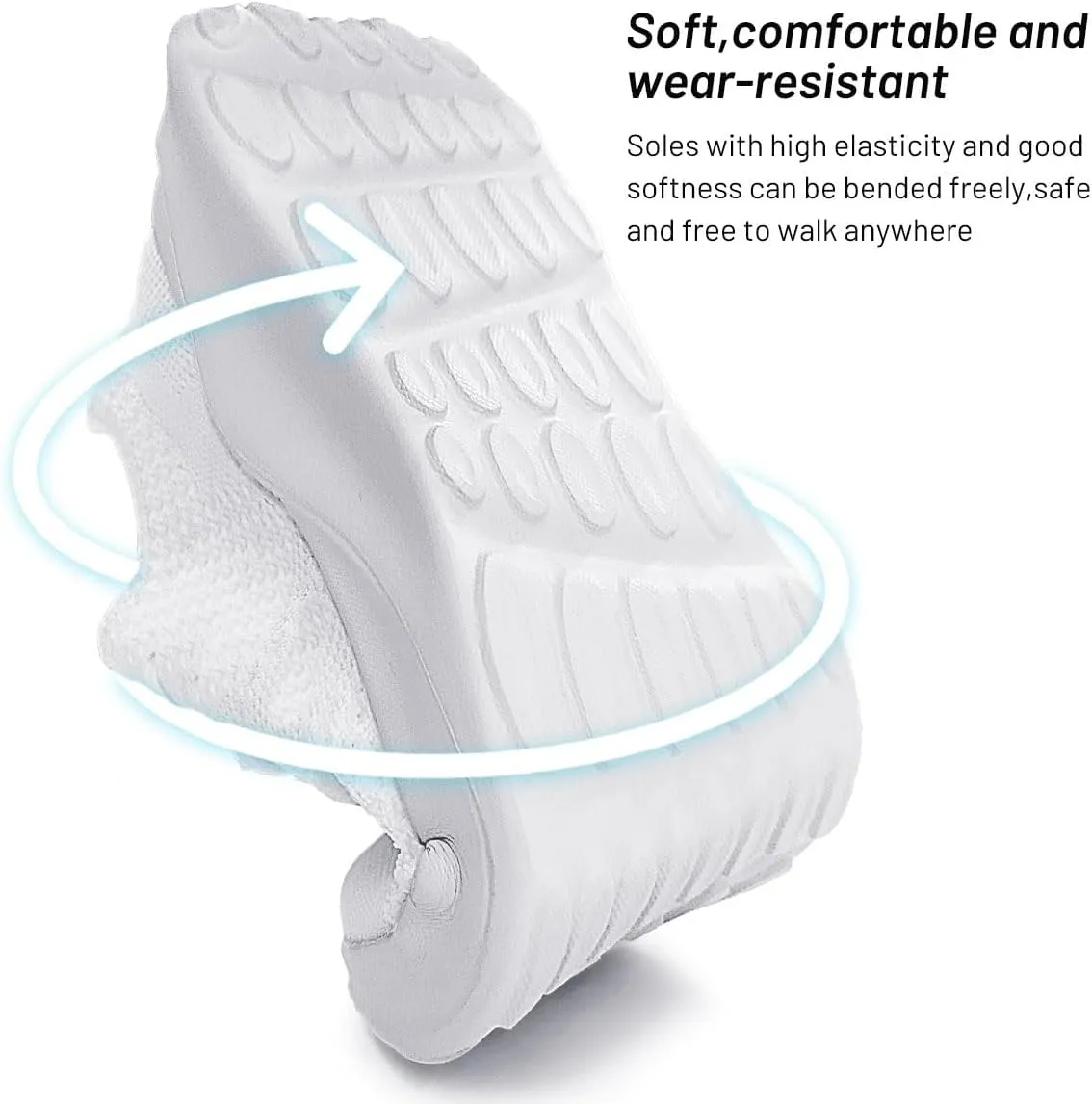WYGRQBN Mens Walking Shoes Lightweight Breathable Slip On Running Shoes Gym Workout Tennis Fashion Sneakers